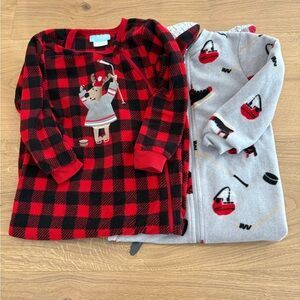 Red and Black Checkered Kids Pajamas